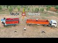 Truck VS Trailor Ultimate Power Test🔥 | दोनों में से कौन जीतेगा? Shocking Resul