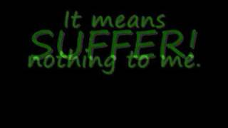 Suicide Silence - Suffer [Lyrics]