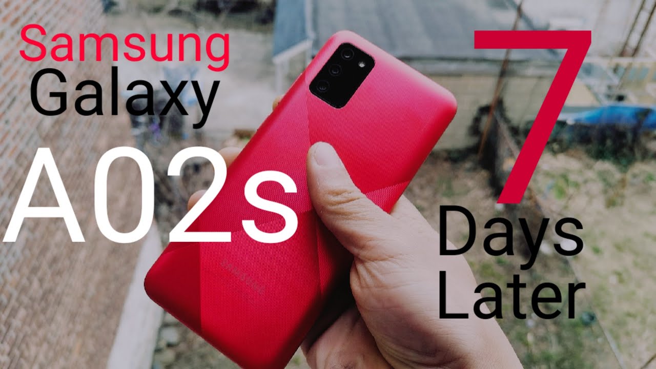 Samsung Galaxy A02s in 2021 | 7 days later!