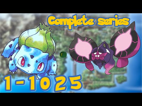 Obtaining EVERY POKÉMON in National Pokédex order [FULL SERIES 1-1025]