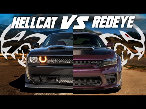 CAN'T BELIEVE THIS WON!! - Challenger Hellcat Widebody Vs Charger Hellcat Redeye
