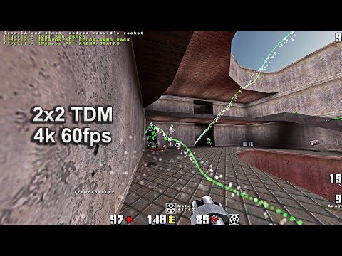 TDM Play vs rPower 2x2 2017 Quake2 Tournament 4k60fps