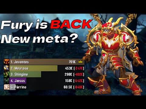 Fury is Back in 10.2 M+!