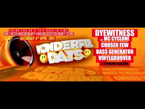 Twisted's Darkside Podcast 223 - Chosen Few - Wonderful Days Early Hardcore Mix