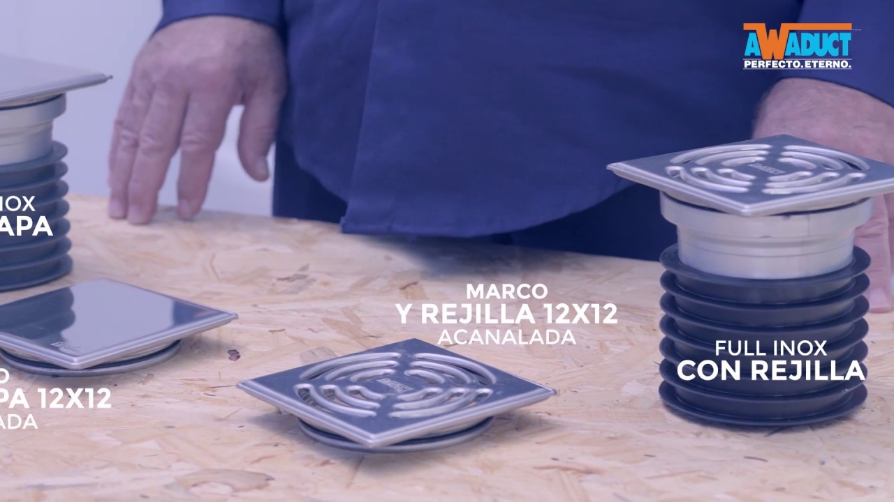 #1 FULLINOX - PORTAREJILLAS DE ACERO INOXIDABLE, SIN TORNILLOS, ALTO TRANSITO Y ADAPTABLES