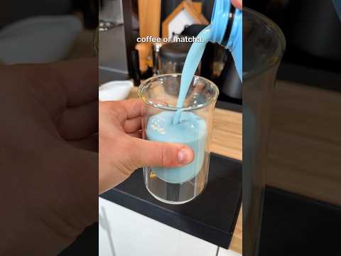 Blue milk taste test