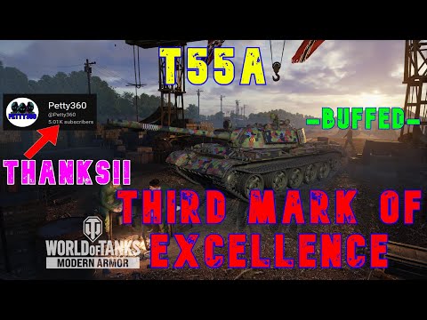 T55a -Buffed- Third Mark of Excellence ll Wot Console - World of Tanks Console Modern Armour