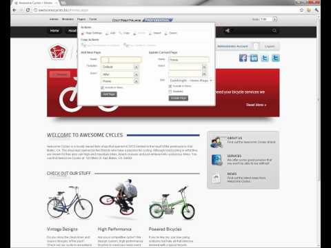 Creating a page in DotNetNuke 6.2