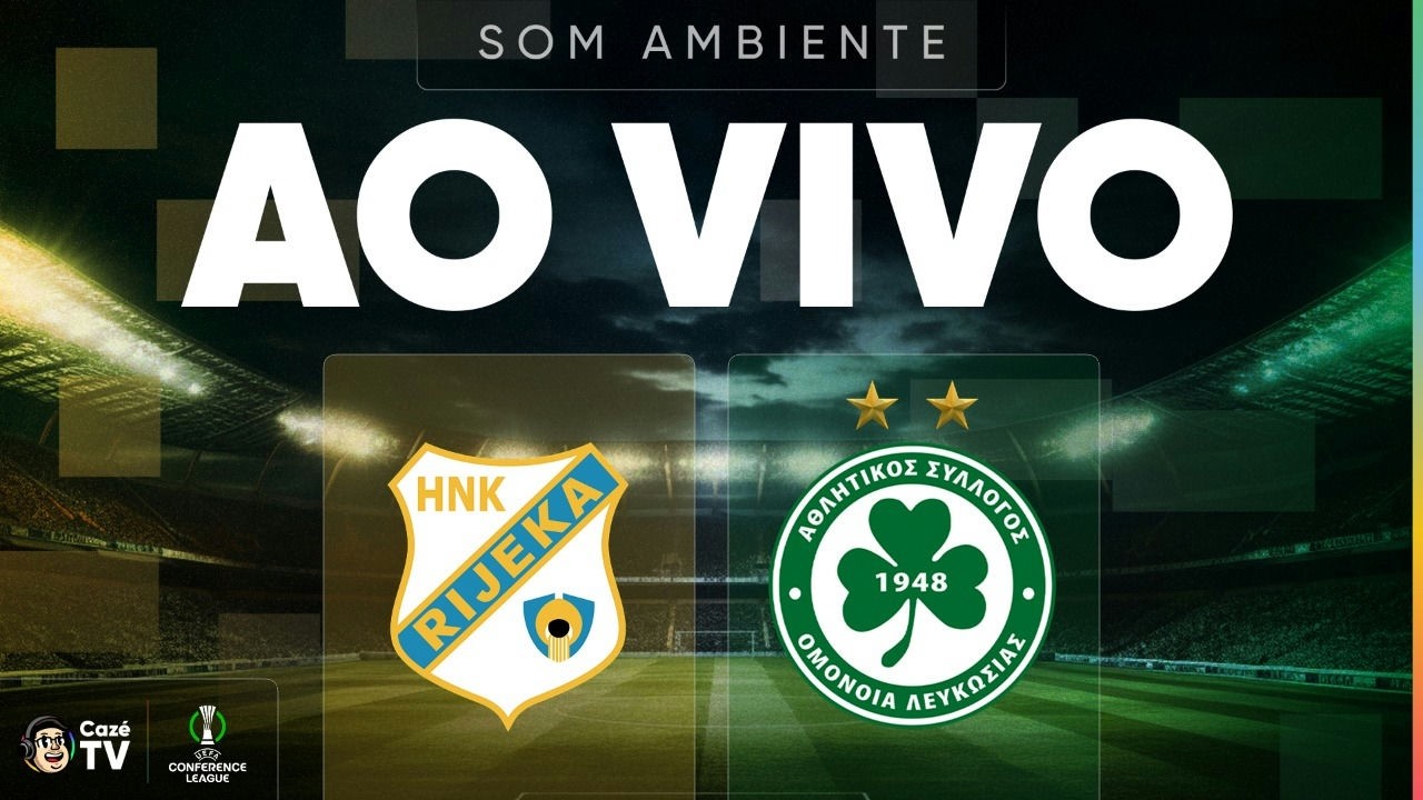 (SOM AMBIENTE)JOGO COMPLETO: RIJEKA X OMONIA |CONFERENCE LEAGUE 25/26| PLAYOFFS DAS OITAVAS DE FINAL