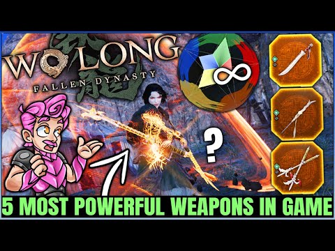 The 5 Secret MOST POWERFUL Weapons in Game - Location & Best Build Guide - Wo Long Fallen Dynasty!