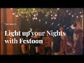 Video produktu Twinkly Festoon 40 LED RGB 20 m LED světelný řetěz
