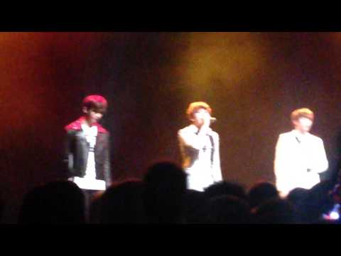 [FANCAM] 140924 U-KISS London concert - Come back to me -