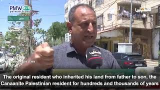 Fatah member from Jenin denying Israel's history