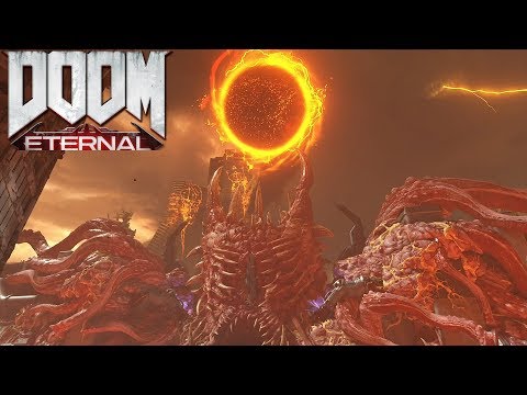 Doom Eternal Xbox One X Walkthrough Part 8 - Super Gore Nest