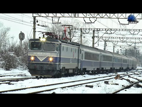 Suceveanca 40-0546-4 & IR1838 Timișoara Nord-Cluj-Iași in Gara Suceava Station - 10 February 2021