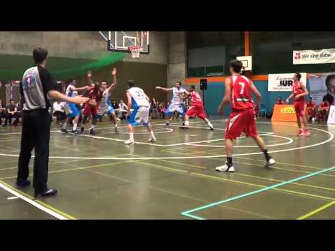NLB Basketball: BC AKA - Pully Overtime Win Highlights (25.11.12)