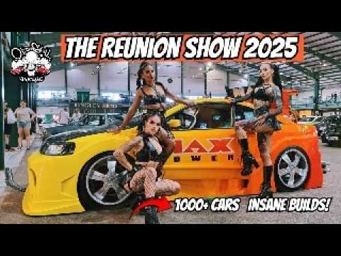 The Reunion Show 2025 | Over 1000 Wild Modified Cars! Max Power Tribute