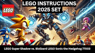 LEGO INSTRUCTIONS: Build the EPIC Super Shadow vs. Biolizard 77003 – A Sonic Showdown!