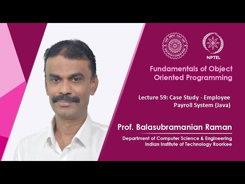 Lecture 1 Introduction to Object Oriented Programming