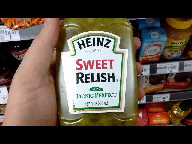 Vídeo relacionado con Heinz - Sweet Relish Botella de 375ml x 3 uds - Pack Promoo