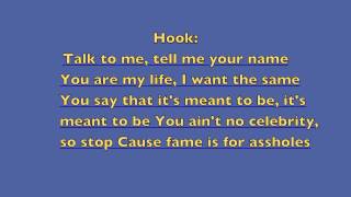 Fame Is For Assholes (F.I.F.A.)- Hoodie Allen (Feat: Chiddy) - Lyrics
