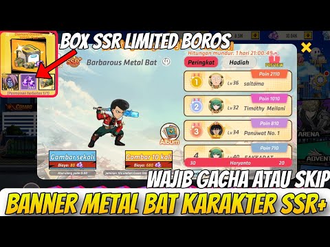 AKHIRNYA SSR+ LIMITED HADIR METAL BAT🔥, APAKAH INI SAATNYA UNTUK TOPUP - OPM One Hit One Kill