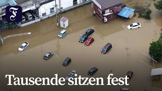 Mehrere Tote nach Rekordregen in Japan
