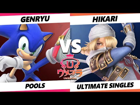 Umebura 9 - Genryu (Sonic) Vs. Hikari (Sheik) SSBM Melee Tournament