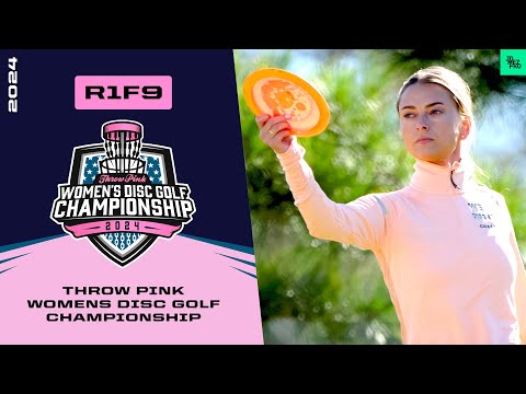 2024 Throw Pink Women's Disc Golf Championship | FPO R1F9 | Steen, Handley, Scoggins, Cox | JomezPro