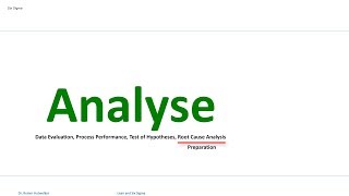 30 ANALYSE Root Cause Analysis Preparation