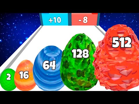 Dino Hole 3D - Level Up Dino All Levels Gameplay