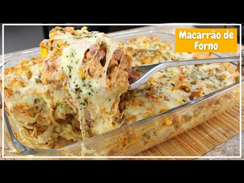 Baked Pasta with Chicken (VERY EASY AND PRACTICAL)