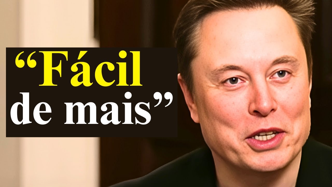"FICAR RICO é mais fácil do que te falaram..." – Elon Musk