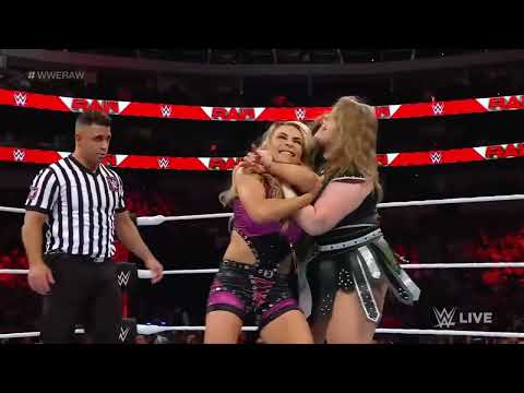 Chelsea Green & Piper Niven vs. Natalya & Nikki Cross: Raw, Oct 23, 2023