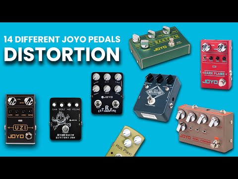 Distortion Tones from 14 Joyo Effect Pedals