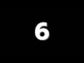 6 Second Countdown Timer With Sound Effect
