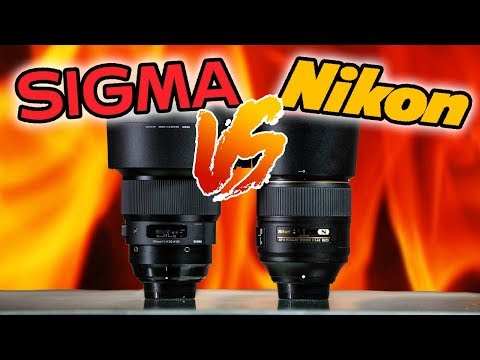 NIKON 105mm f1.4 vs SIGMA 105mm f1.4 ART | SHOCKING RESULTS!