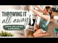 Throwing It ALL Away ️ Extreme Clean Declutter Organize Motivation
