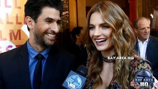 STANA KATIC INTERVIEW & ARRIVAL! RAZA JAFFREY on THE RENDEZVOUS! MILL VALLEY FILM FESTIVAL, CASTLE video