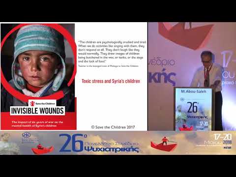 M. Abou-Saleh - Mental Health of Syrian Refugees: Looking Backwards and Forwards