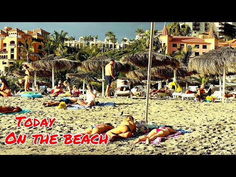 Explore Duque Beach in Tenerife South in 4K