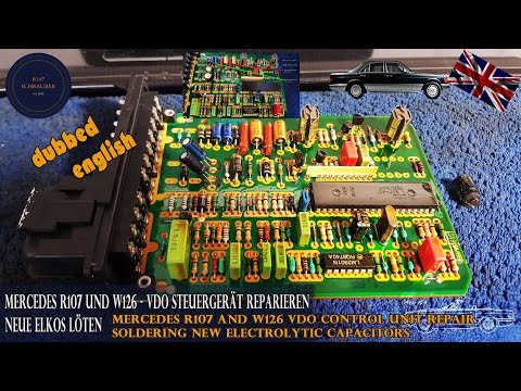 Mercedes cruise control control unit from VDO new soldering - control unit repair for R107 and W126