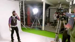 SickInHead Dancer  Behind The Scenes At Kodie - Love Your Vibe video shoot Part1 .