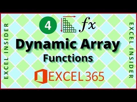 Unique Function In Excel Excel Dynamic Array Function Office 365