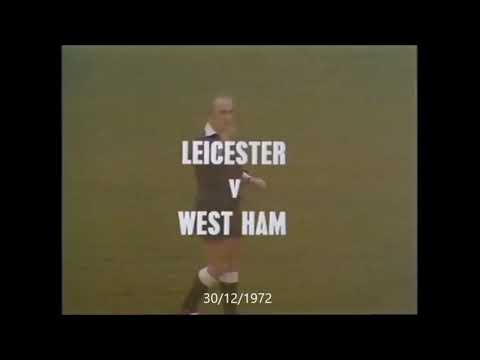 Leicester City v West Ham Utd 30-12-1972