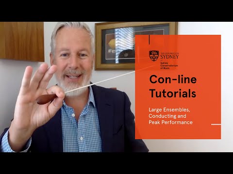 Con-line Tutorials - Large Ensembles, Conducting and Peak Performance