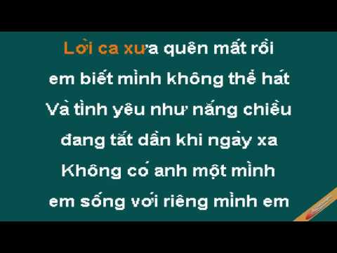 De Mai Duoc Gan Anh Karaoke - Mỹ Linh - CaoCuongPro