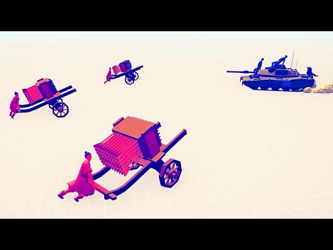 TANK vs 1000x OP UNITS | TABS - Totally Accurate Battle Simulator
