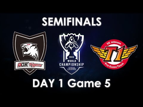 [Worlds 2016] Semifinals - ROX vs SKT Game 5 Highlights