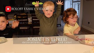 Josiahs 3rd Birthday!
